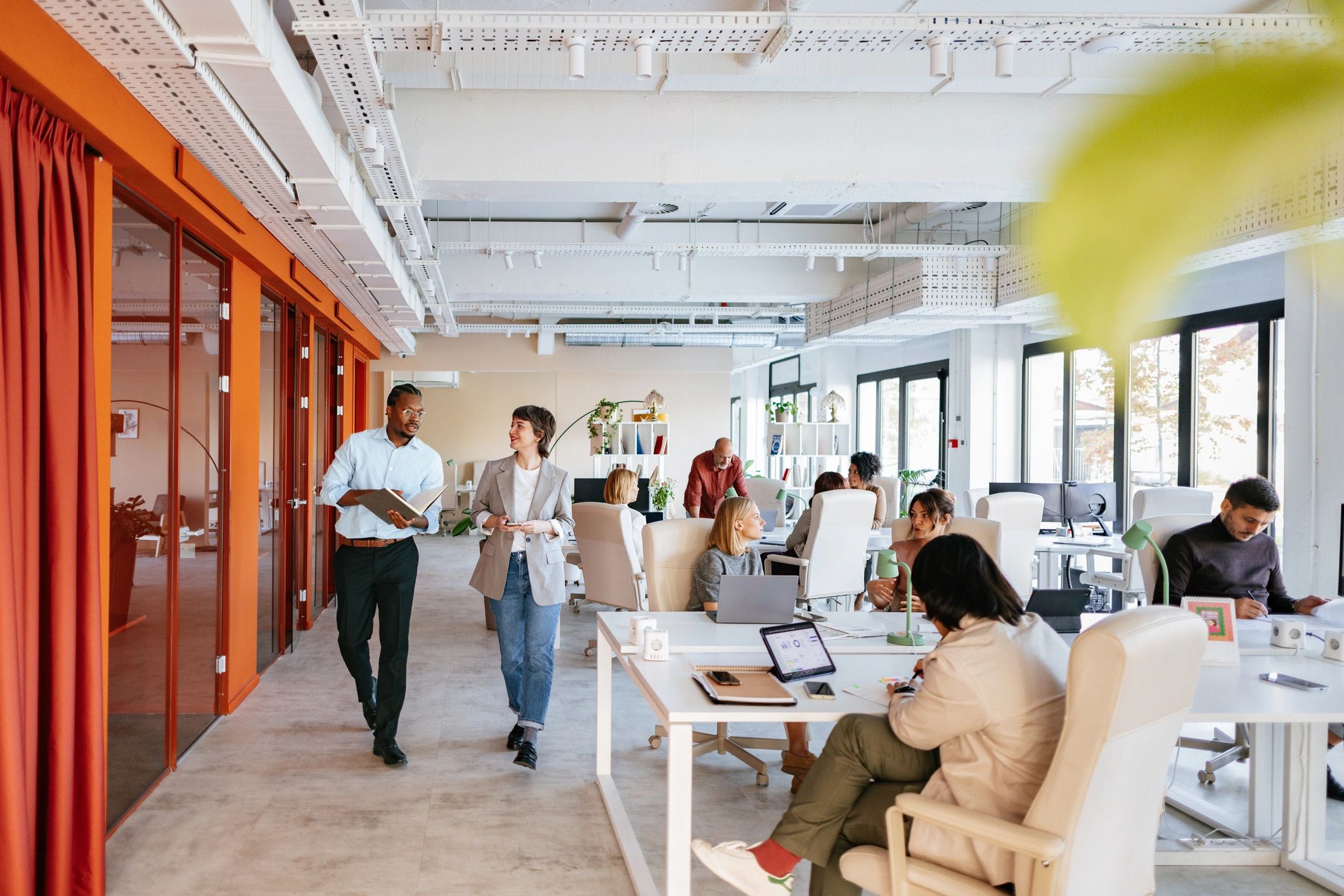 modern executive consulting office